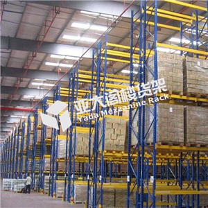 五金制造行業(yè)用亞大倉庫重型貨架好評(píng)連連